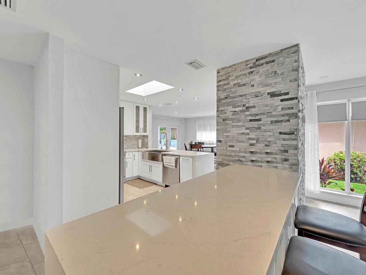 Supervilla - 3Br/2Ba - Pool - Walk To Beach Hollywood Exterior foto